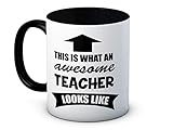 This is What an Awesome Teacher Looks Like - Funny Hochwertigen...