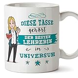 Mugffins Lehrerin Tasse/Becher/Mug Geschenk Schöne and lustige...