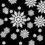 Gejoy Schneeflocken Ornamente für Weihnachtsdekoration,...